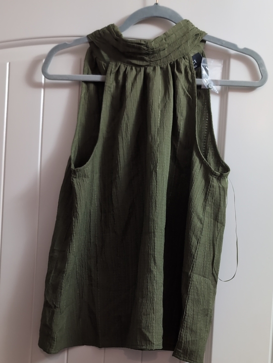 Vici Tops - 🌸3/$25🌸 Vici Olive Green High Neck Tank Top